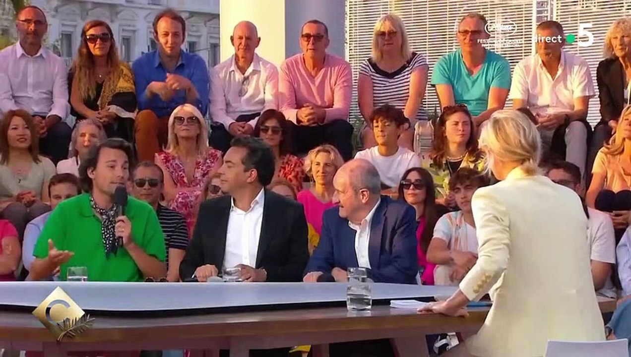 Anne-Eisabeth Lemoine et Bertrand Chameroy, "C à Vous".