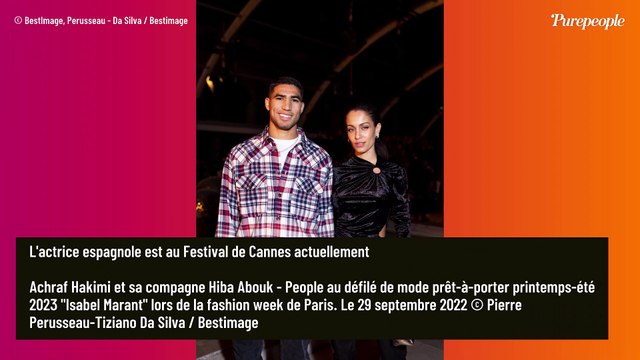Hiba Abouk loin d'Achraf Hakimi : enlacée dans les bras d'un très célèbre mannequin, c'est l'éclate à Cannes