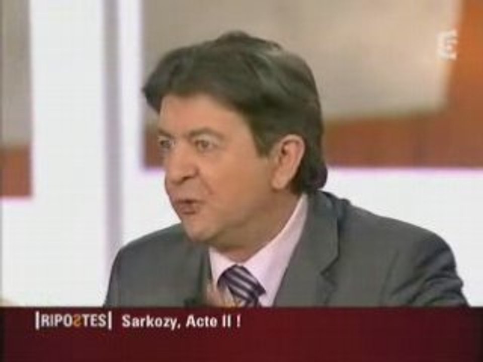 Jean-Luc Mélenchon à Ripostes 23 mars 2008
