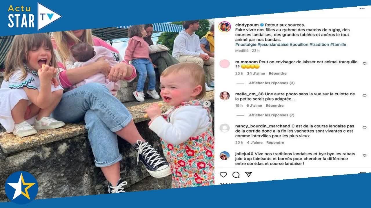 Cindy Poumeyrol maman d'une petite Suzanne : la vidéo craquante de la première rencontre avec ses sœ