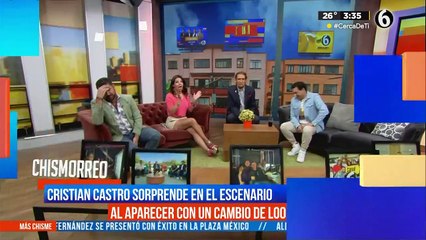 Cristian Castro sorprende con nuevo look