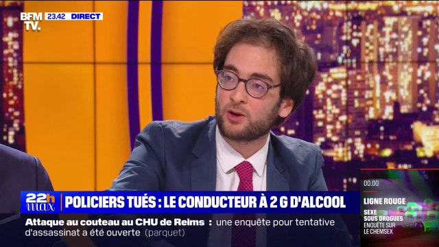 Mort de trois policiers: Si on ne peut rien reprocher à celui qui était à côté du conducteur (...) il n'y aura pas de procès affirme Me Dylan Slama