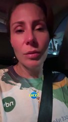 Carla Zambelli tem alta após ser internada com Covid-19