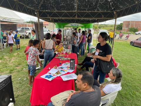 Projeto do curso de Marketing da Faculdade Católica leva serviços sociais para Agrovila em Cajazeiras