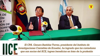 INSTITUTO DE INVESTIGACIONES CONTABLES DE ECUADOR HA LOGRADO SUS OBJETIVOS EN EL ENTORNO DE LOS CONTADORES