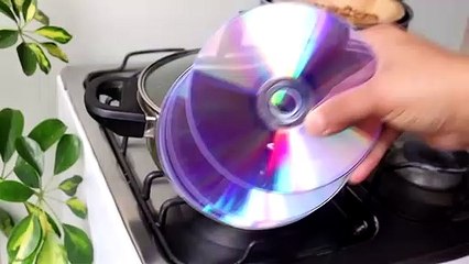 You'll be Amazed at what I DID with OLD CDs From Trash to LUXURY!