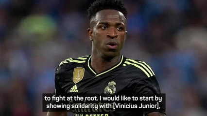 Скачать видео: Brazilian government offers support to Vinicius Junior over racism