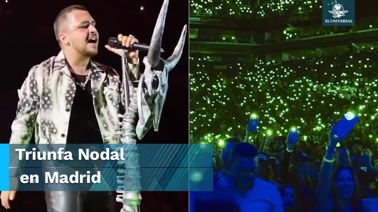 Christian Nodal rompe récord en su primera presentación en España