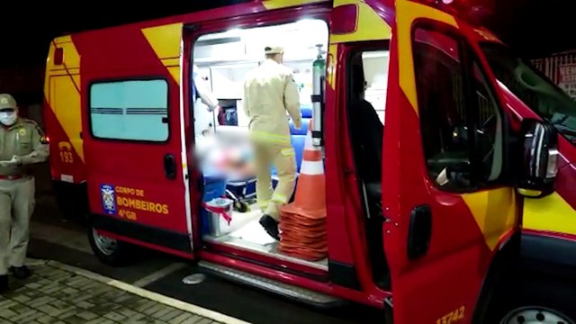 Homem vítima de agressão é socorrido pelo Siate no Santa Cruz