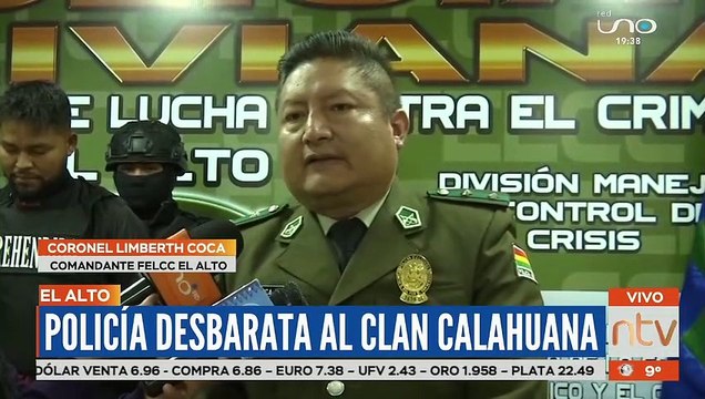 La policía lo logro desbaratan el clan delincuencial denominado Los Calahuana