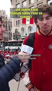 ¿Qué opinan los extranjeros europeos sobre los peruanos?