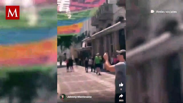 Influencer daña un edificio patrimonial en Guadalajara y es denunciado por el gobierno