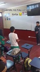 "Detalles que nunca se olvidan": Escolares sorprenden a su compañero de forma peculiar