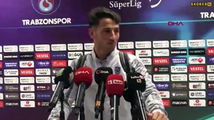 Arif Boşluk: Trabzonspor'u en iyi yerlerde temsil etmek istiyorum