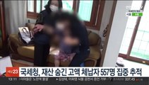 국세청, 재산 숨긴 고액체납자 557명 집중 추적