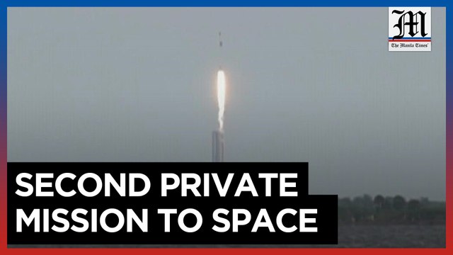US: Space enthusiasts watch SpaceX Falcon 9 rocket lift off