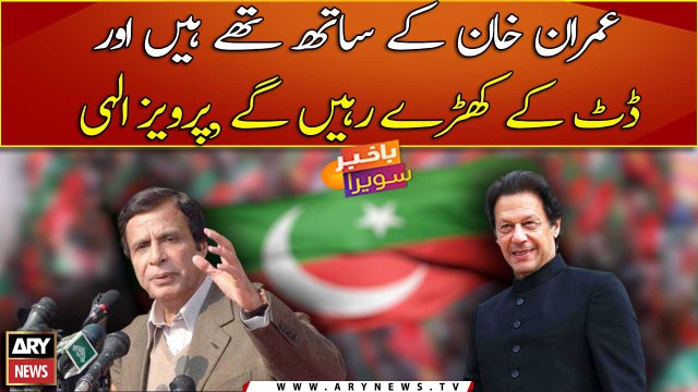 Pervaiz Elahi reiterates his support for Imran Khan