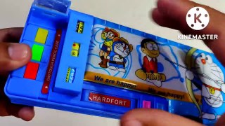 Latest Multi Button Doraemon Pencil Case _ Unboxing And Review _ Calculator Geometry Box, Pencil Box