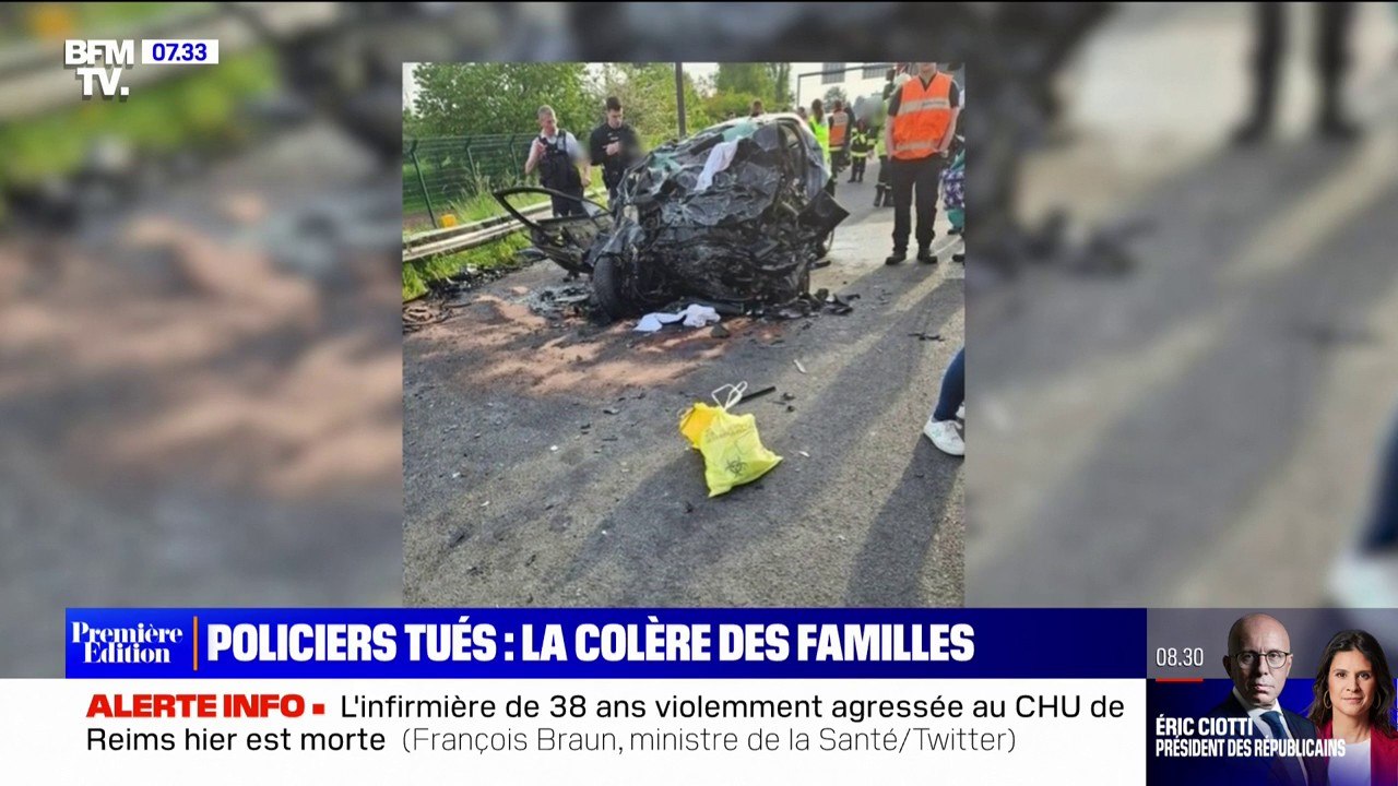 "On est partagé entre la rage et l'incompréhension", la colère des proches des trois policiers tués vers Villeneuve-d’Ascq