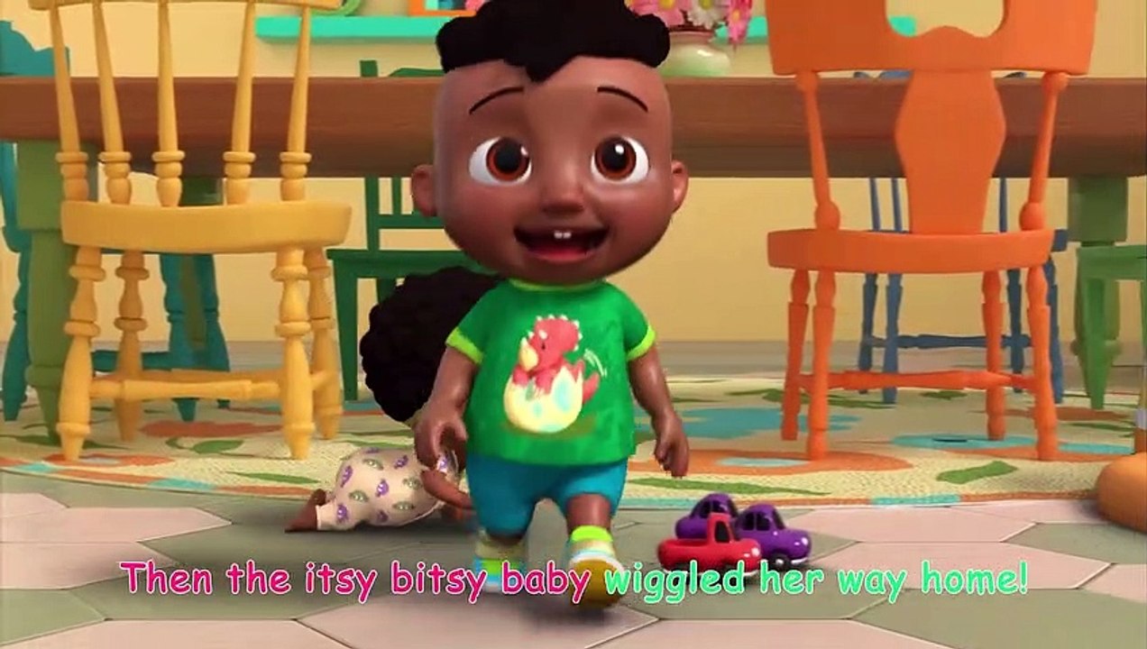 Itsy Bitsy Spider Baby Version Lets learn with Cody CoComelon Songs for ...