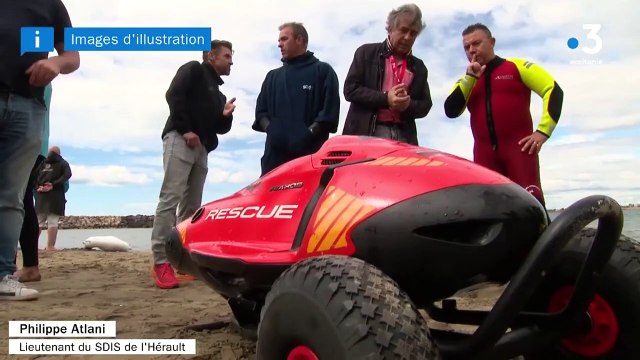 Philippe Atlani, responsable du service nautisme aux pompiers de l'Hérault