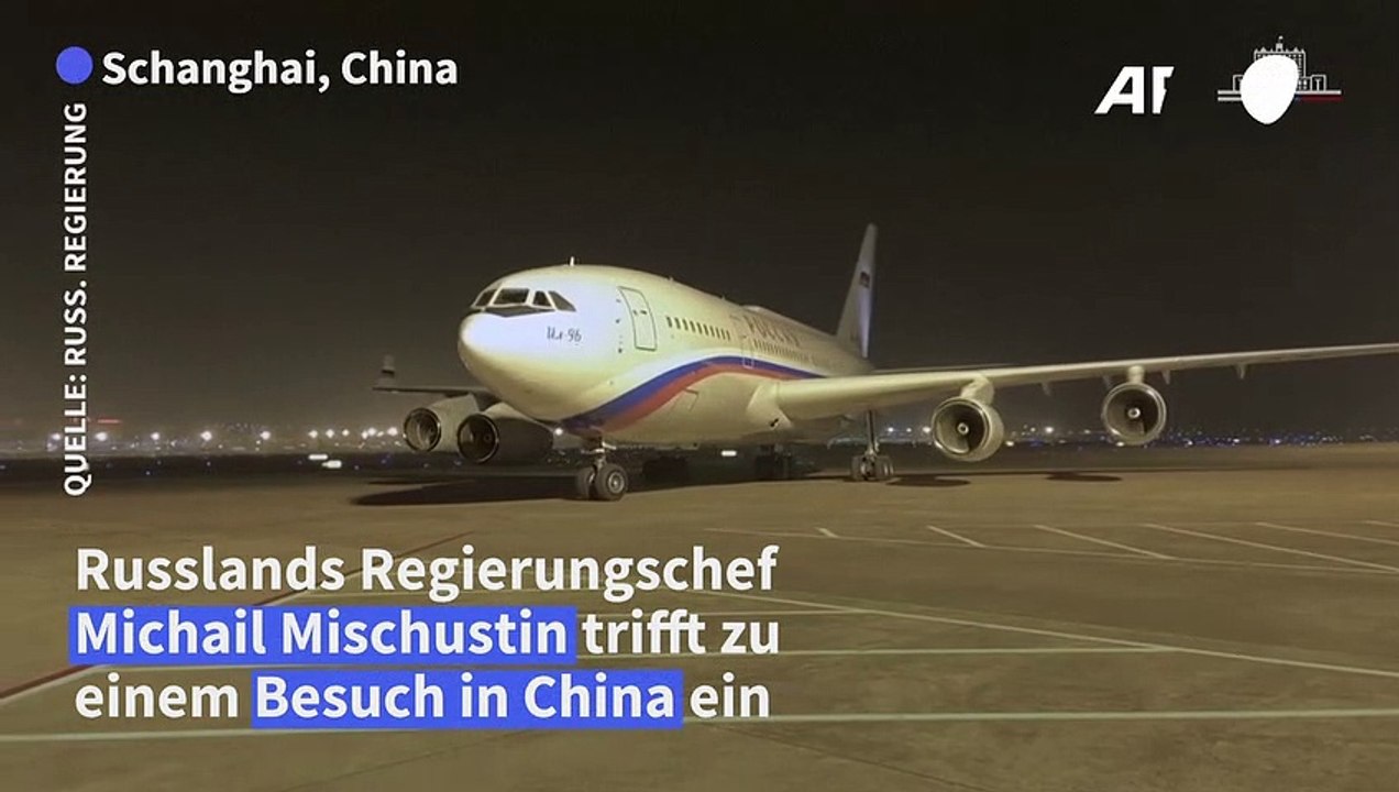 Russlands Ministerpräsident Mischustin zu Besuch in China