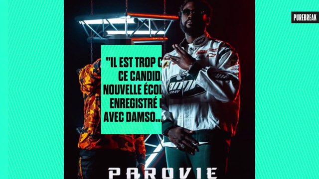 Il est trop chaud : ce candidat de Nouvelle École a déjà enregistré un feat avec Damso... mais il s'est fait jeter dès le début