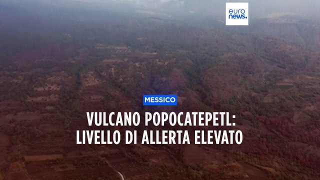 Messico, si alza il livello di allerta del vulcano Popocatepetl