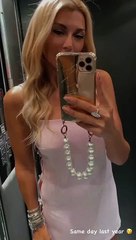 Κωνσταντίνα Σπυροπούλου: Με αποκαλυπτικό ροζ φόρεμα! Η λεπτομέρεια που θα λατρέψεις