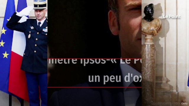 Baromètre Ipsos-« Le Point » : un peu d'oxygène pour Macron et Borne