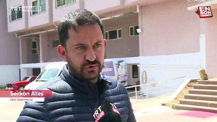 Depremzedelerin kaldığı oteli basıp hakaret ettiler