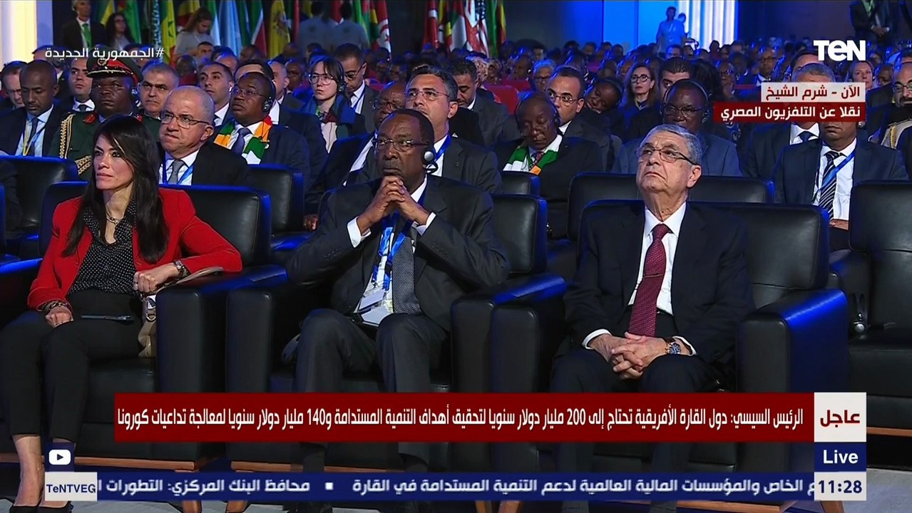 السيسي: افريقيا تكبدت خسائر كبيرة بسبب الجفاف و...
