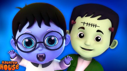 Halloween Family, Spooky Rhyme and Scary Cartoon Video for Kids