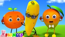 Five Little Fruits, Preschool Rhymes And Cartoon Videos by Farmees