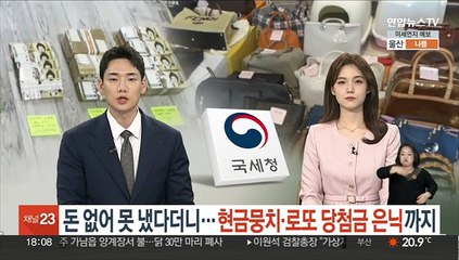 돈 없어 못 냈다더니…현금뭉치·로또 당첨금 은닉까지