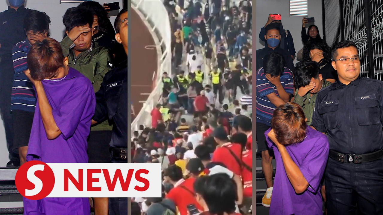 Three men fined for rioting during football match