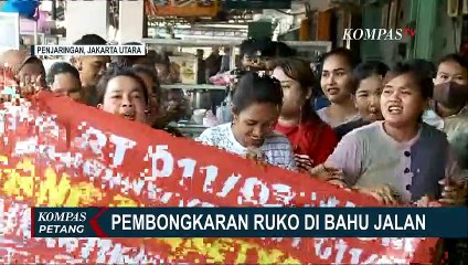 Sejumlah Penyewa Ruko di Pluit Tolak Pembongkaran