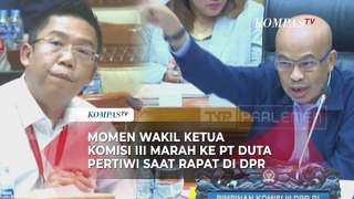 Momen Wakil Ketua Komisi III DPR Desmond Marah ke PT Duta Pertiwi saat Rapat: Hormati Lembaga Ini!