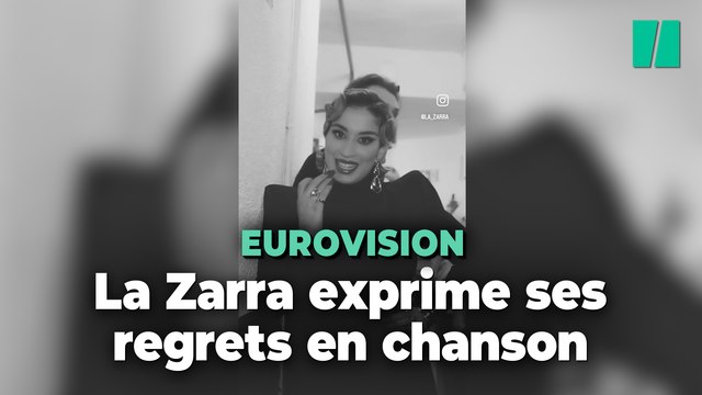 Eurovision : La Zarra chante ses regrets sur Instagram après sa défaite