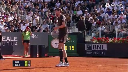 Medvedev Dancing, Underarm Serves & Rainy Trophy Ceremonies  | Rome 2023 Funniest Moments