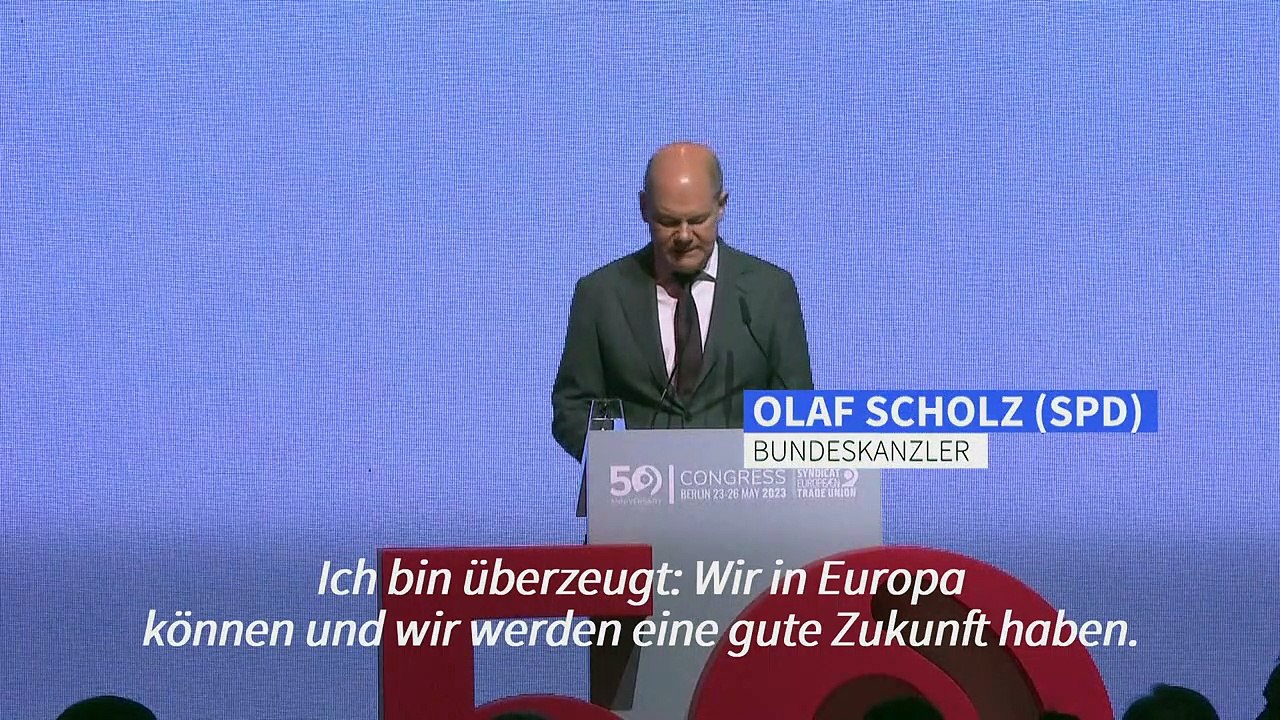 Scholz: 'Gute Tarifabschlüsse sind Ausdruck des Respekts'