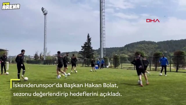 Depremi yaşayan İskenderunspor’da hedef, Play-off sonrası 1. Lig’e yükselmek
