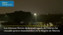 La DANA provoca graves inundaciones en la Región de Murcia
