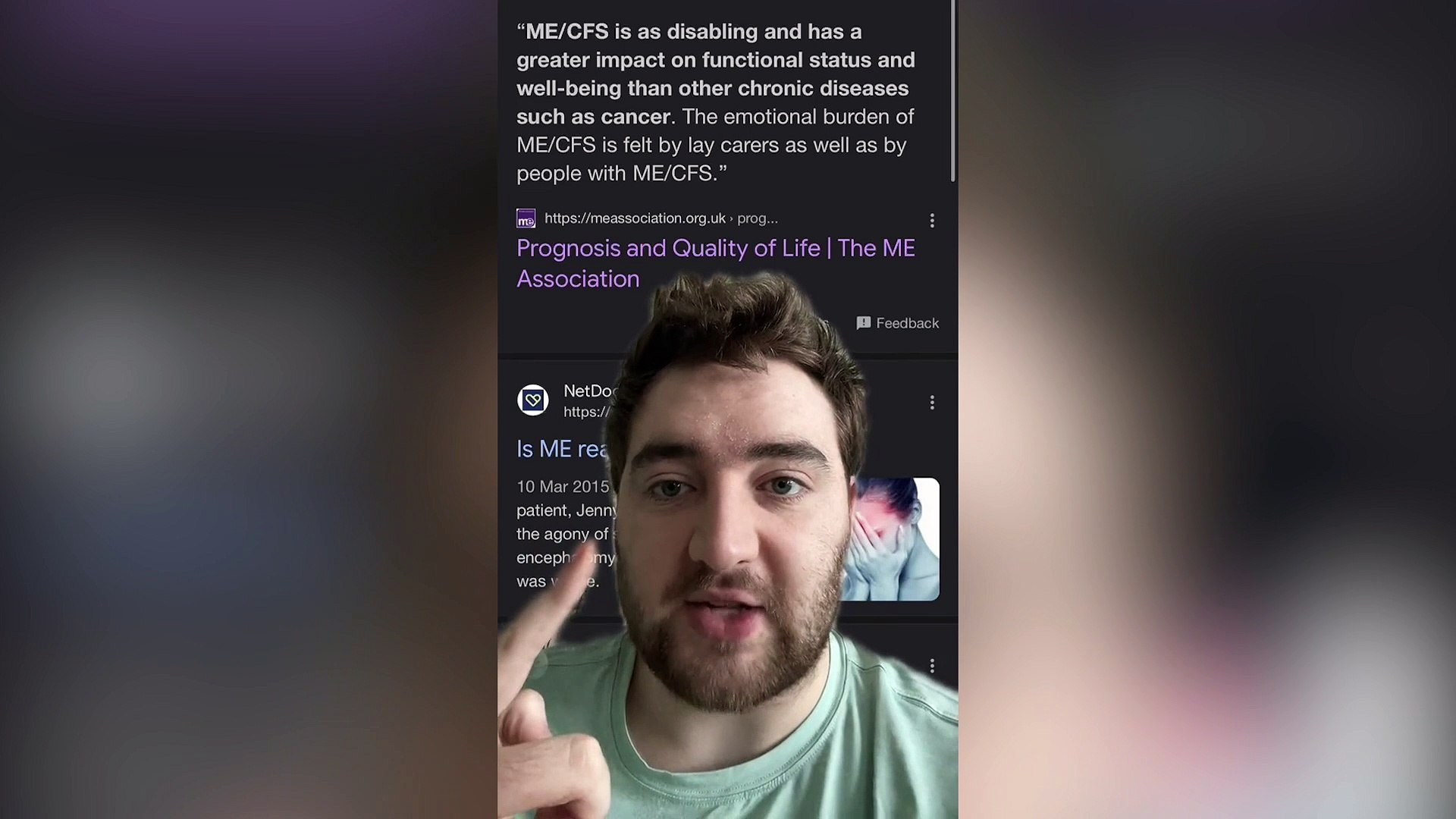 ⁣Medical student tells how the devastating effects of long covid have forced him to give up doctor dr