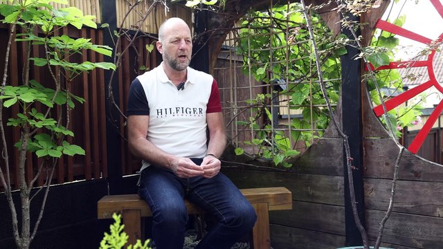Dad spent £10K transforming his drab backyard into a Japanese garden - and has now added a monk's Zen space