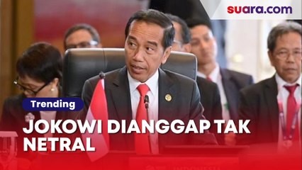 Kerap Campuri Urusan Pilpres, Jokowi Dianggap Tak Netral dan Bisa Rusak Demokrasi