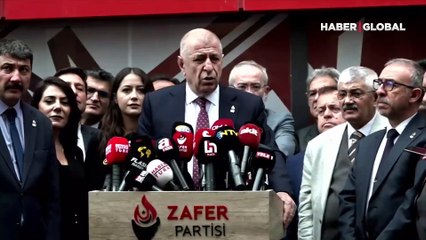 Ümit Özdağ: Kararımızı yarın 11'de açıklayacağız