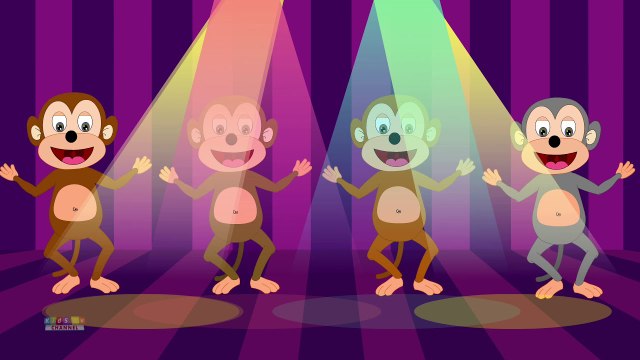 Five Little Monkeys, Classic Nursery Rhymes for Toddlers
