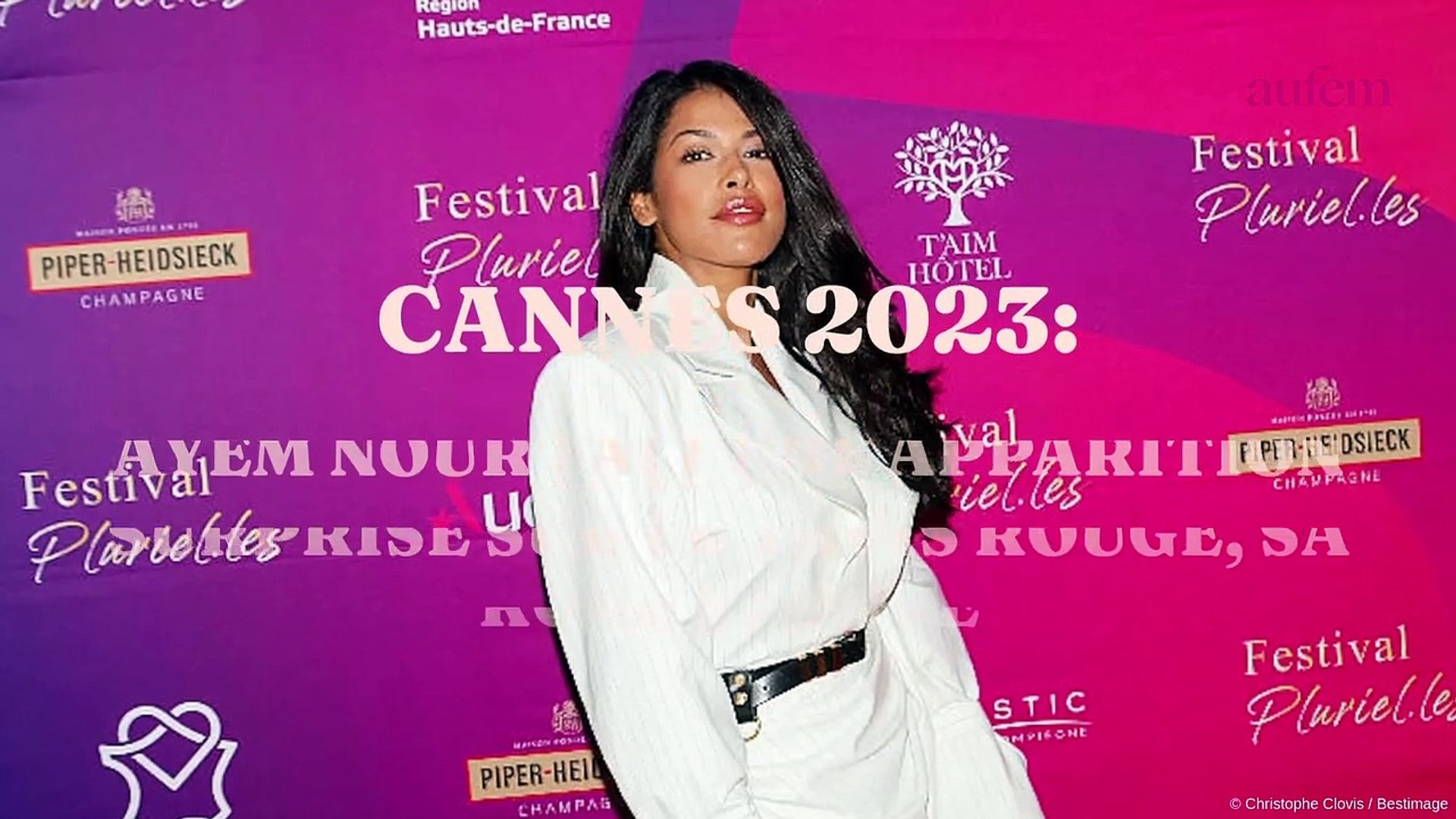 Cannes 2023 : Ayem Nour fait une apparition surprise sur le tapis rouge, sa  robe étonne