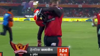 Virat Kohli clapping after Henrich Klassen Century against RCB 104 off 51 balls Kavya Maran Reaction